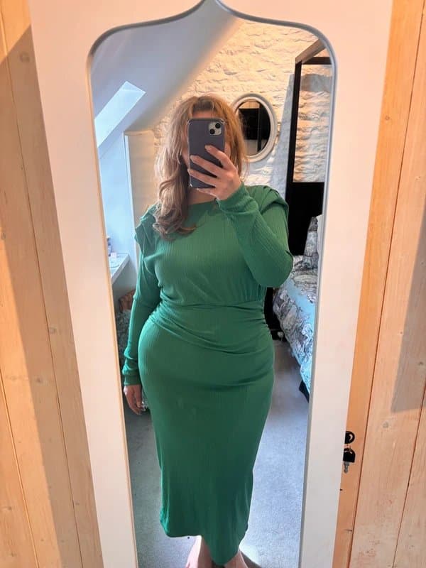 Shein Sexy green dress