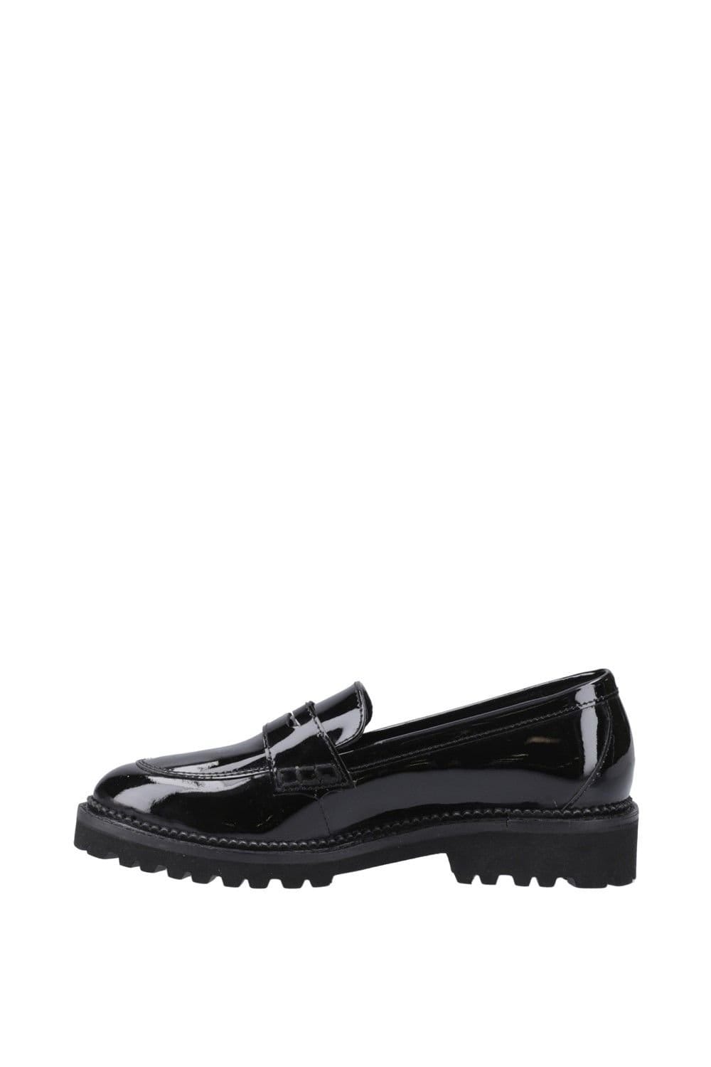 Hush Puppies Hush Puppies Women's Grazia Loafer Patent Senior in Black - 4