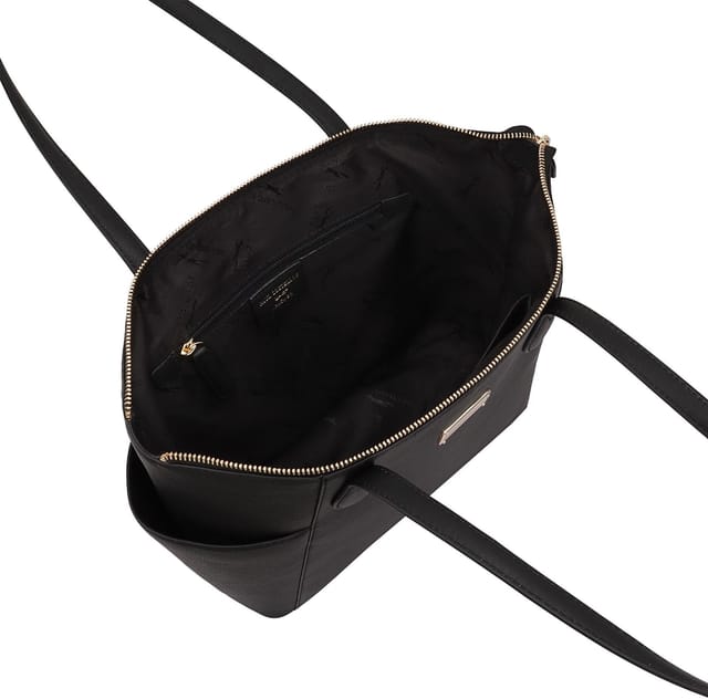 Paul Costelloe Paul Costelloe Women's Morava Leather Tote/Shoulder Bag in Jet Black - 3
