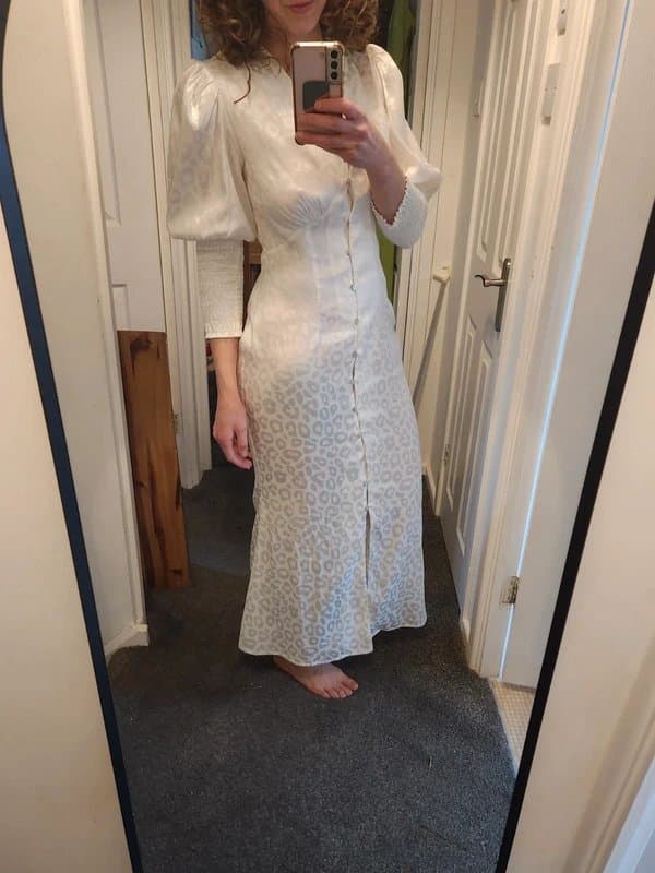 Never Fully Dressed Never fully dressed White maxi dress