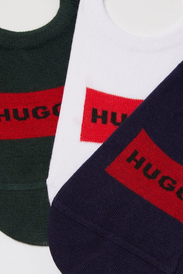 HUGO Hugo Men's 3P Lc Label Cc Open Green - 2