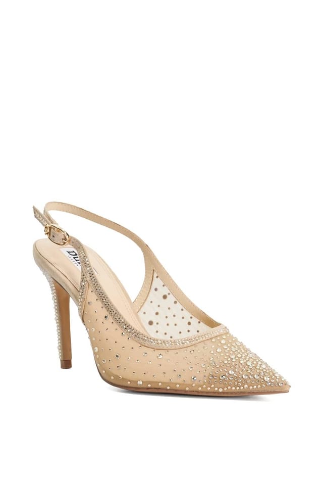 Dune London Dune London Women's 'Compassionate' Strappy Heels in Natural - 2