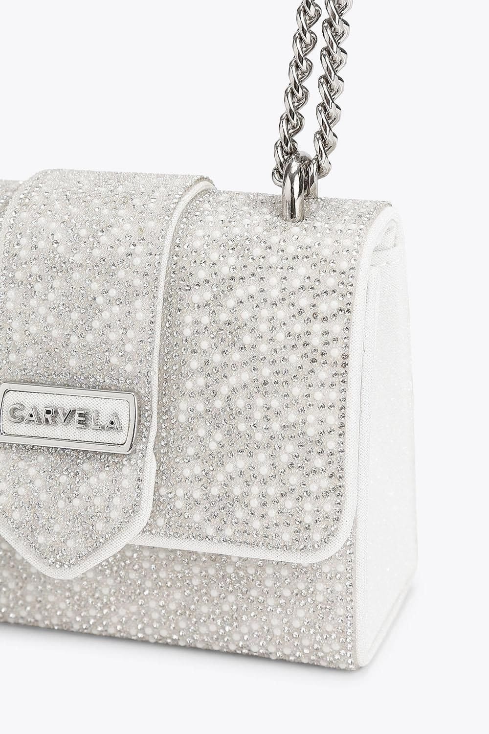 Carvela Carvela Women's 'Jessica Micro' Bag in White - 4