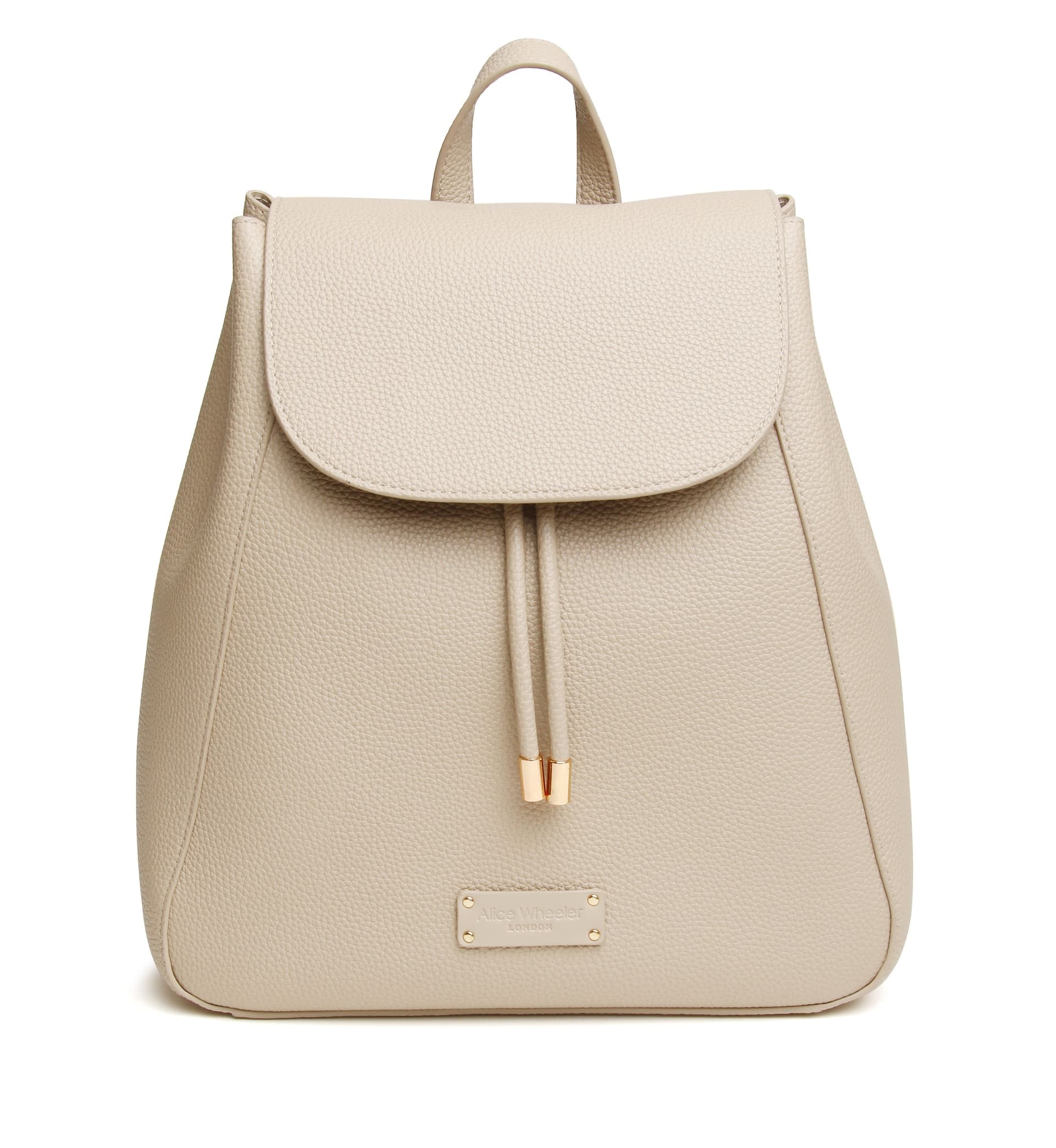ALICE WHEELER LONDON ALICE WHEELER LONDON Women's Kensington Backpack in Stone