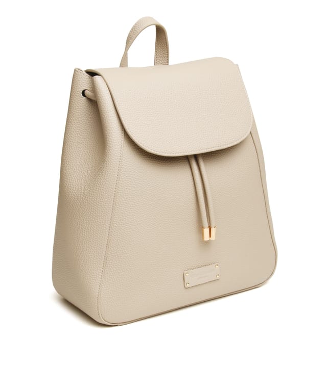 ALICE WHEELER LONDON ALICE WHEELER LONDON Women's Kensington Backpack in Stone - 2