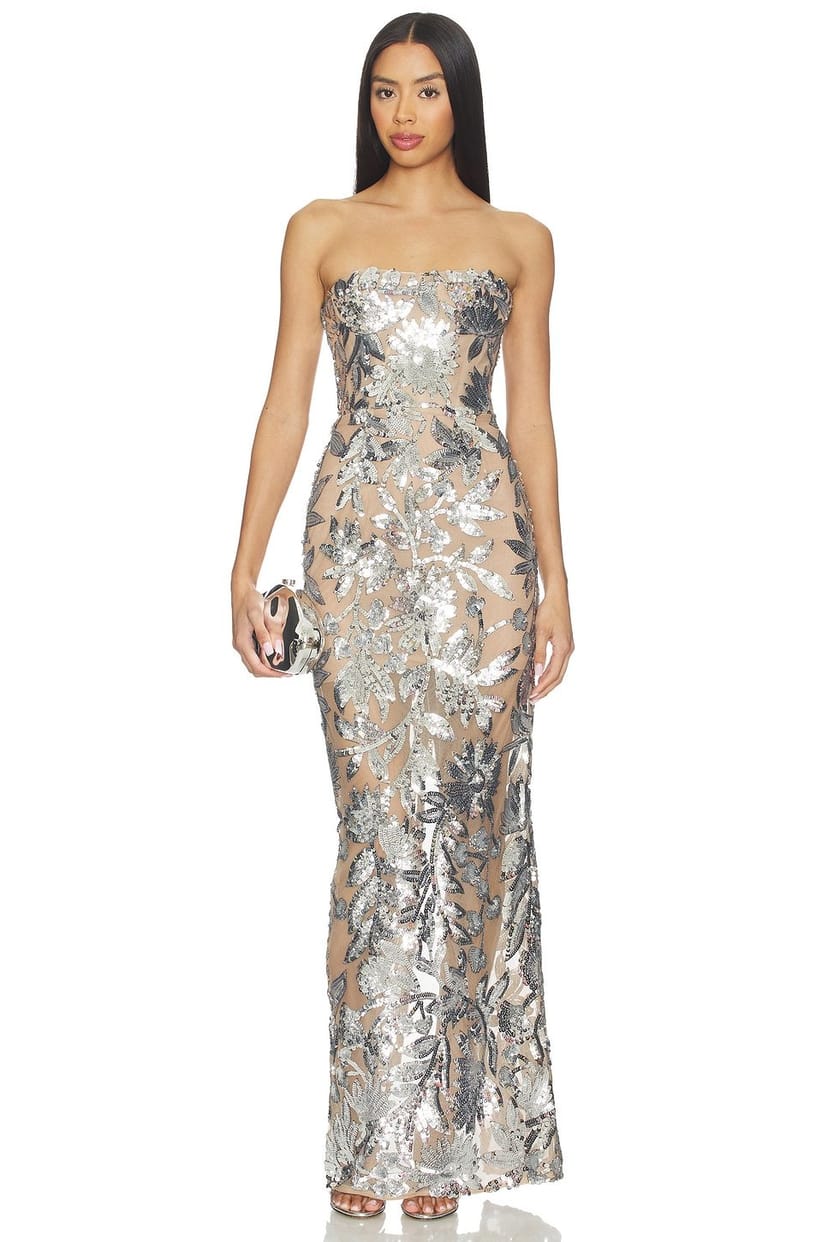 revolve Dahlia Strapless Maxi Dress - 1