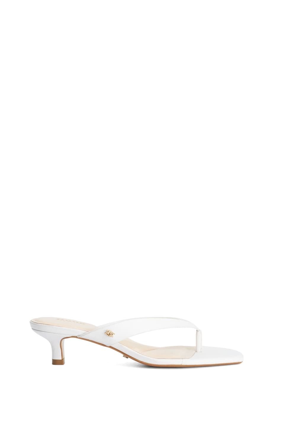 Dune London Dune London Women's 'Manic' Leather Sandals in White - 1