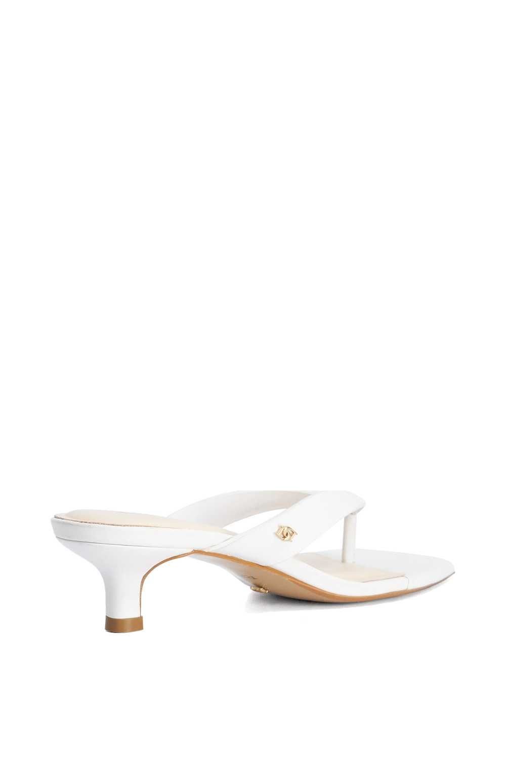 Dune London Dune London Women's 'Manic' Leather Sandals in White - 3