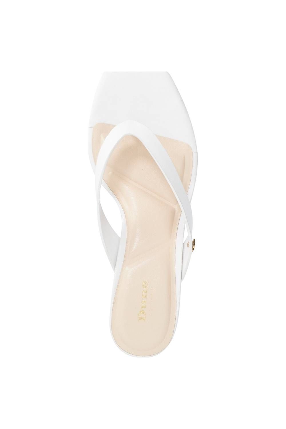 Dune London Dune London Women's 'Manic' Leather Sandals in White - 4