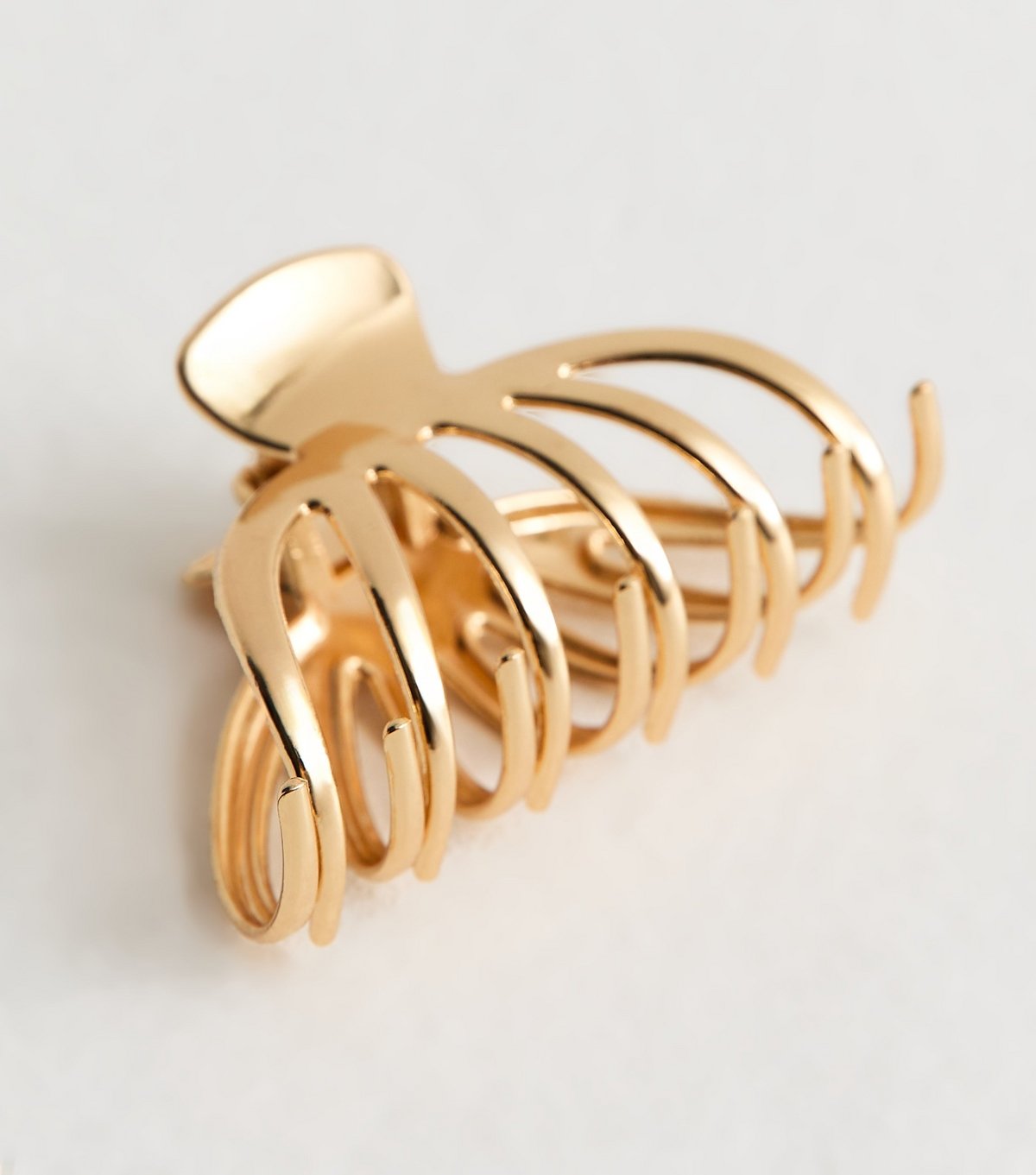 New Look Gold Tone Wide Metal Hair Claw Clip New Look - 3