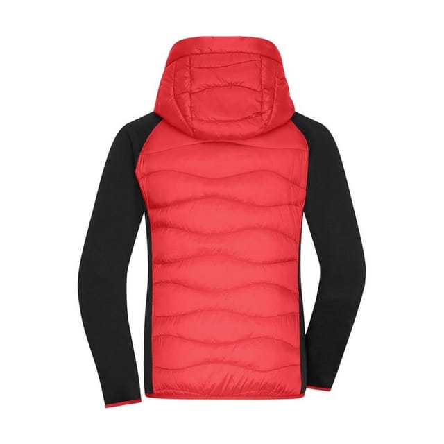 James and Nicholson James and Nicholson Women's Hybrid Jacket in Red - 2