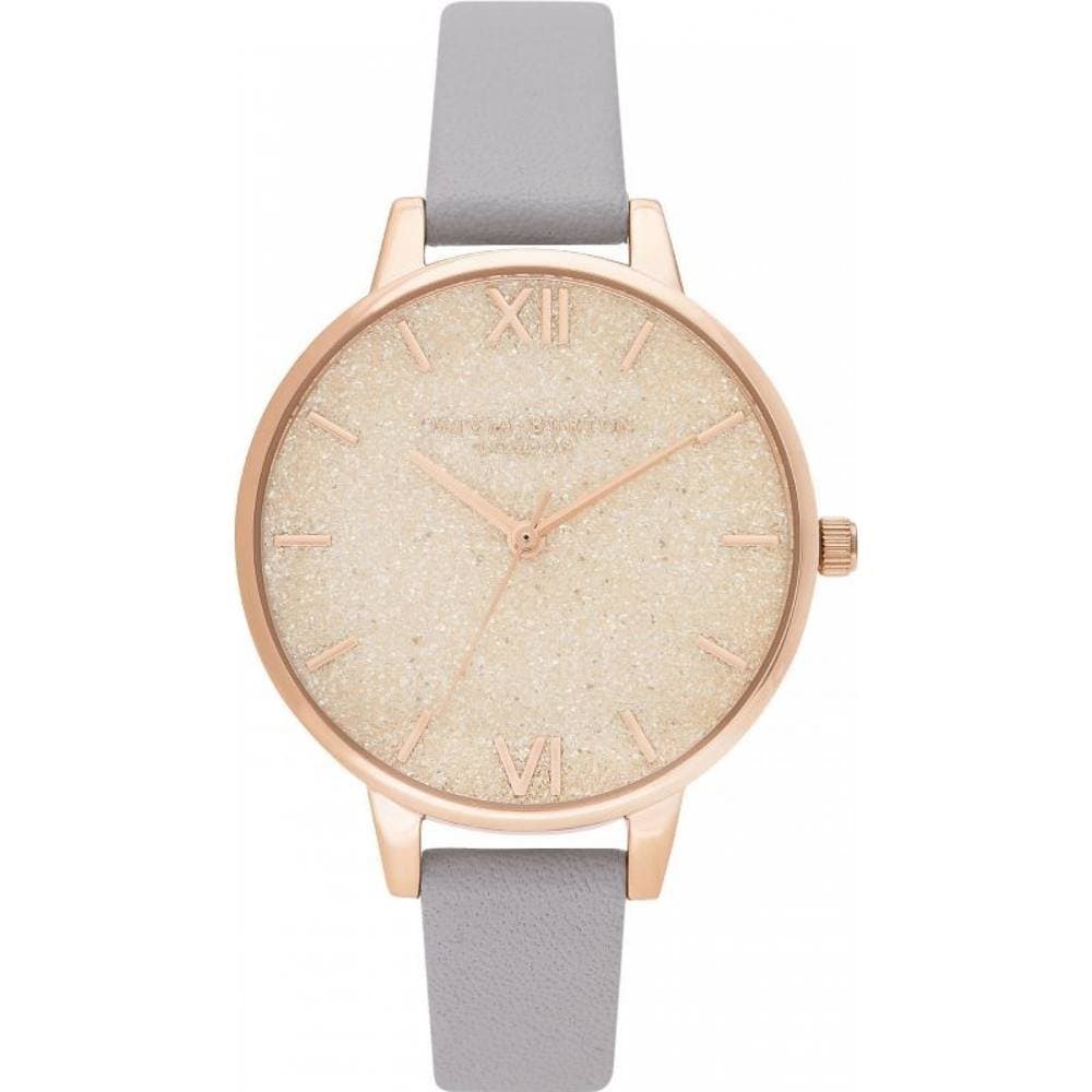 Olivia Burton Olivia Burton Women's OB16GD45 34mm Quartz Watch in Grey