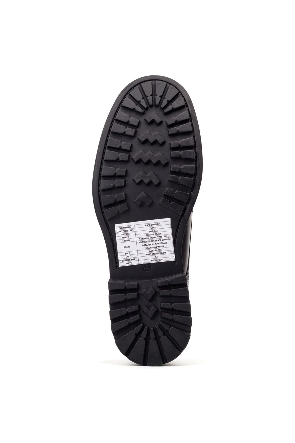 Base London Base London Men's Locke Lace Up Shoe in Black - 3