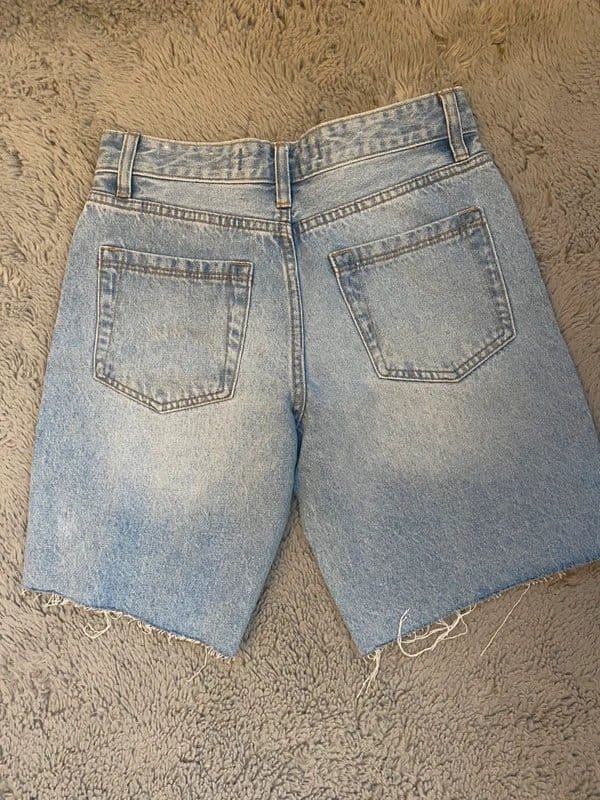 Bershka Bershka rhinestone denim shorts - 1