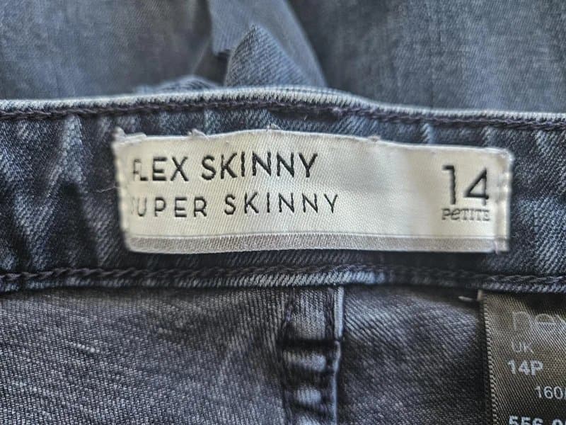 Next Next Women’s Flex Super Skinny Jeans Size 14 Petite Blue