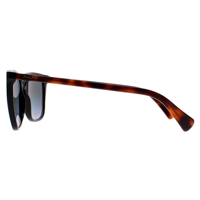 Ralph by Ralph Lauren Ralph by Ralph Lauren Women's Square Shiny Black with Havana Grey Gradient Polarized RA5293 - 3