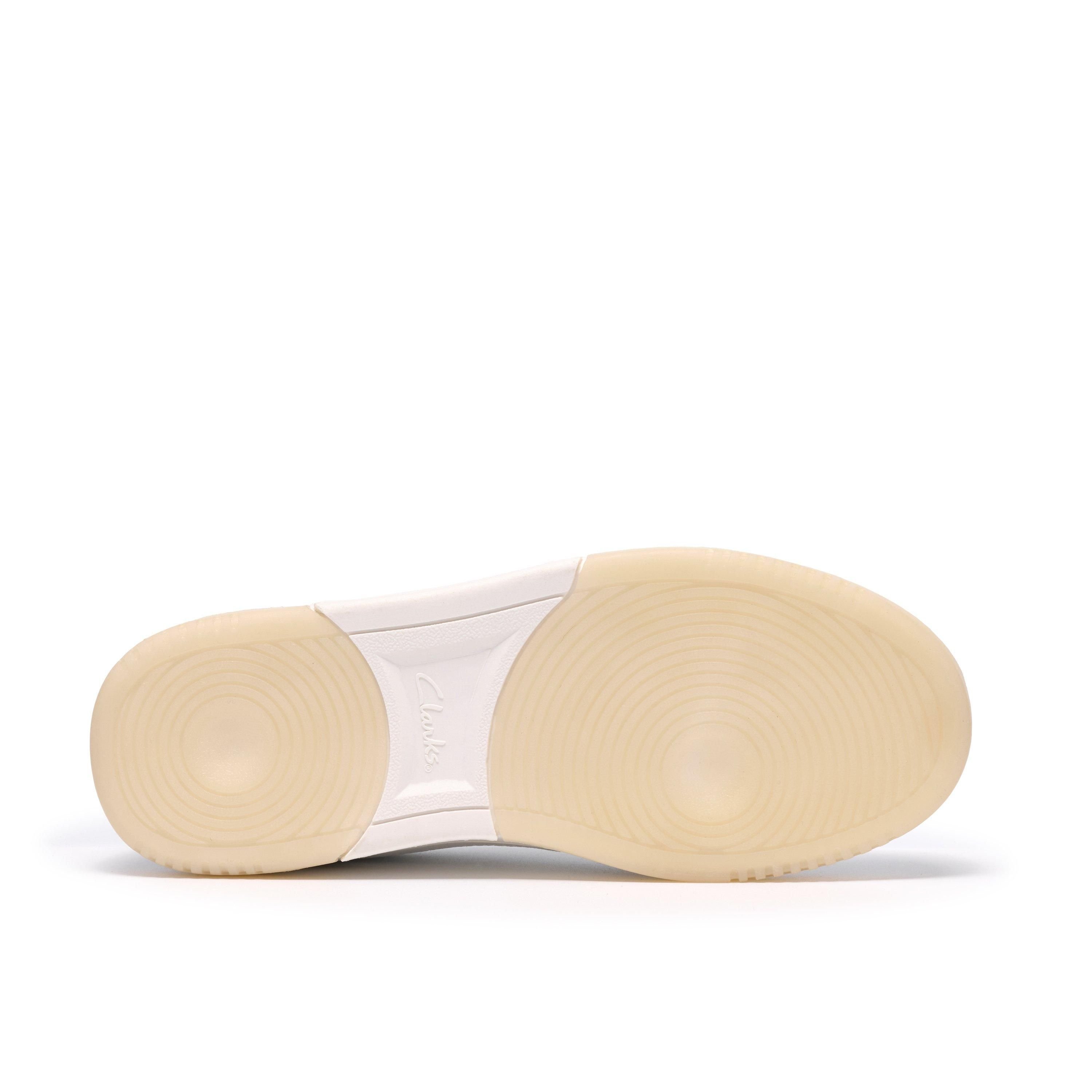 Clarks Clarks Women's Christly Court White Trainers - 3