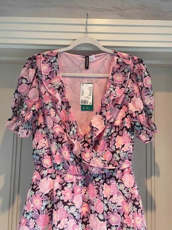 H&M H & M Floral Print Dress - Size 12