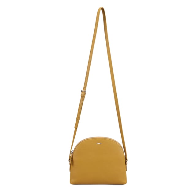 Paul Costelloe Paul Costelloe Women's Healy Cross Body Bag in Mustard - 2