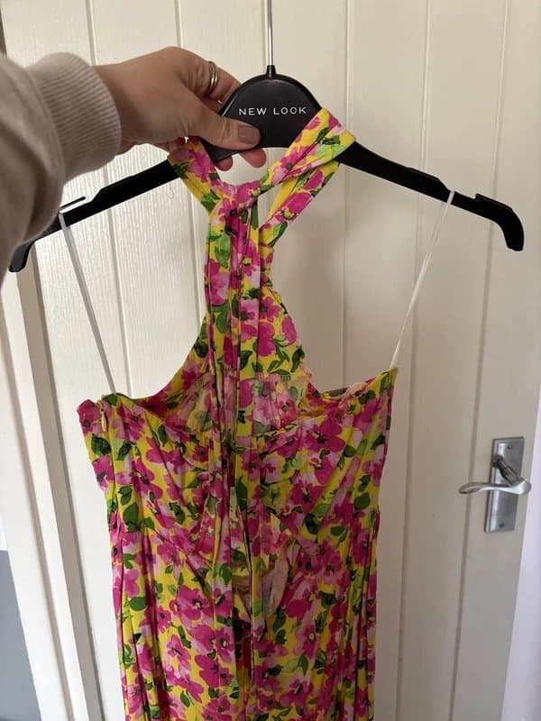 New Look Halter neck midi dress