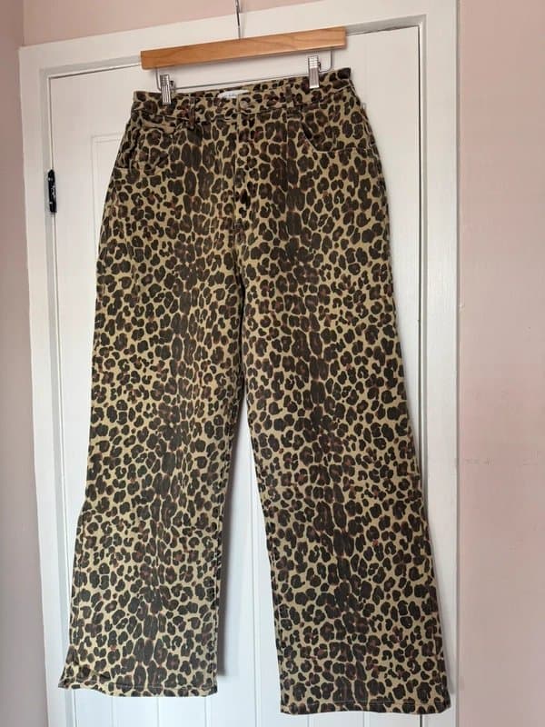 Never Fully Dressed Never Fully Dressed Leopard Jeans 14r