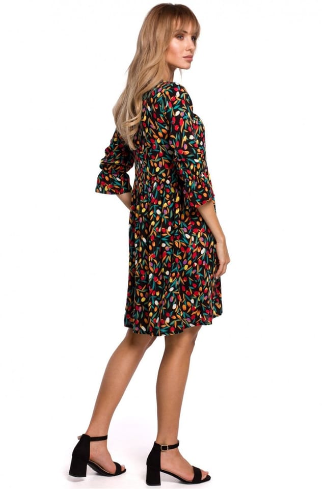 Love Lace Love Lace Women's Classic Summer Dress with Elastic Frill Sleeves Style 144458 - 2