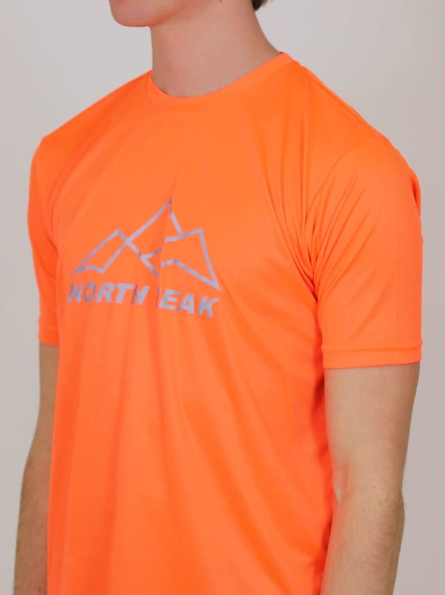 North Peak North Peak Men's Arete T-Shirt in Orange - 2