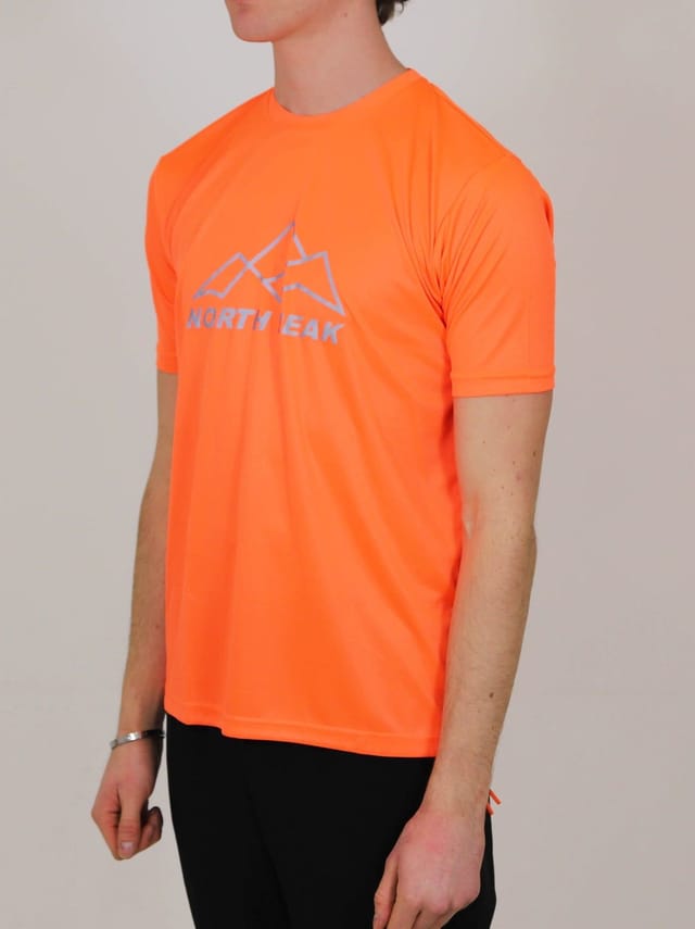 North Peak North Peak Men's Arete T-Shirt in Orange - 3