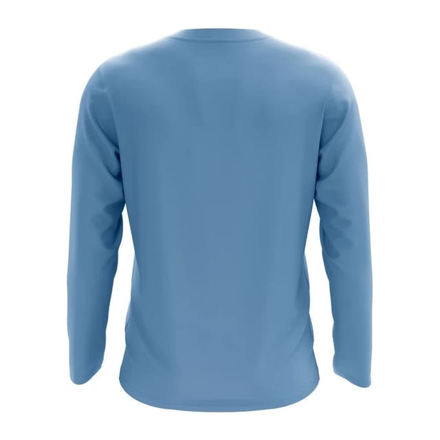Guatemala Guatemala Men's Mens Core Football Country Long Sleeve T-Shirt Sky in Light Blue - 2