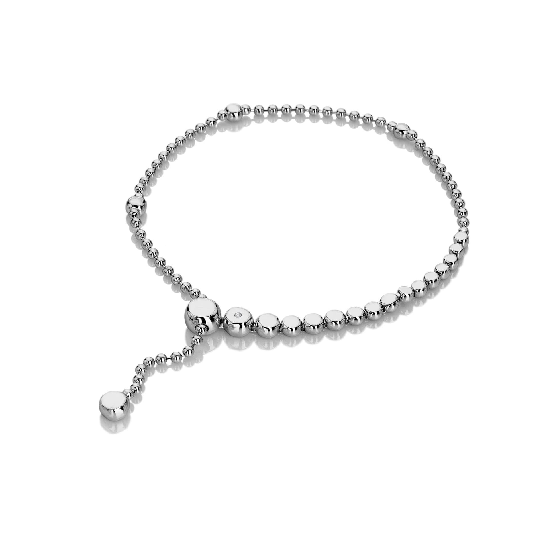 Hot Diamonds Hot Diamonds Women's Graduated Bracelet in Silver