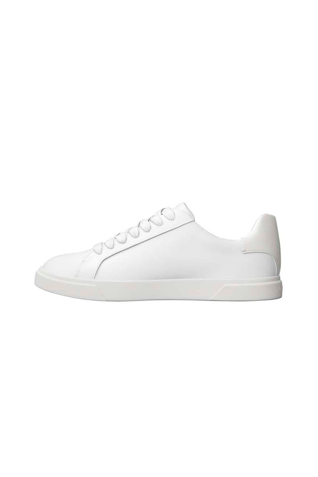 Calvin Klein Calvin Klein Women's Triple Bright White Leather Trainers