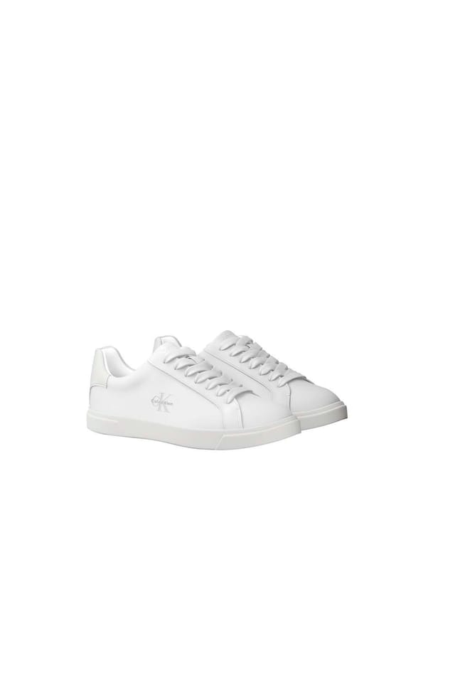 Calvin Klein Calvin Klein Women's Low Profile Cupsole Leather Triple Bright White - 2