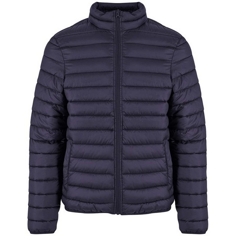 New Morning Studios New Morning Studios Men's Lightweight Puffer Jacket in Navy - 4