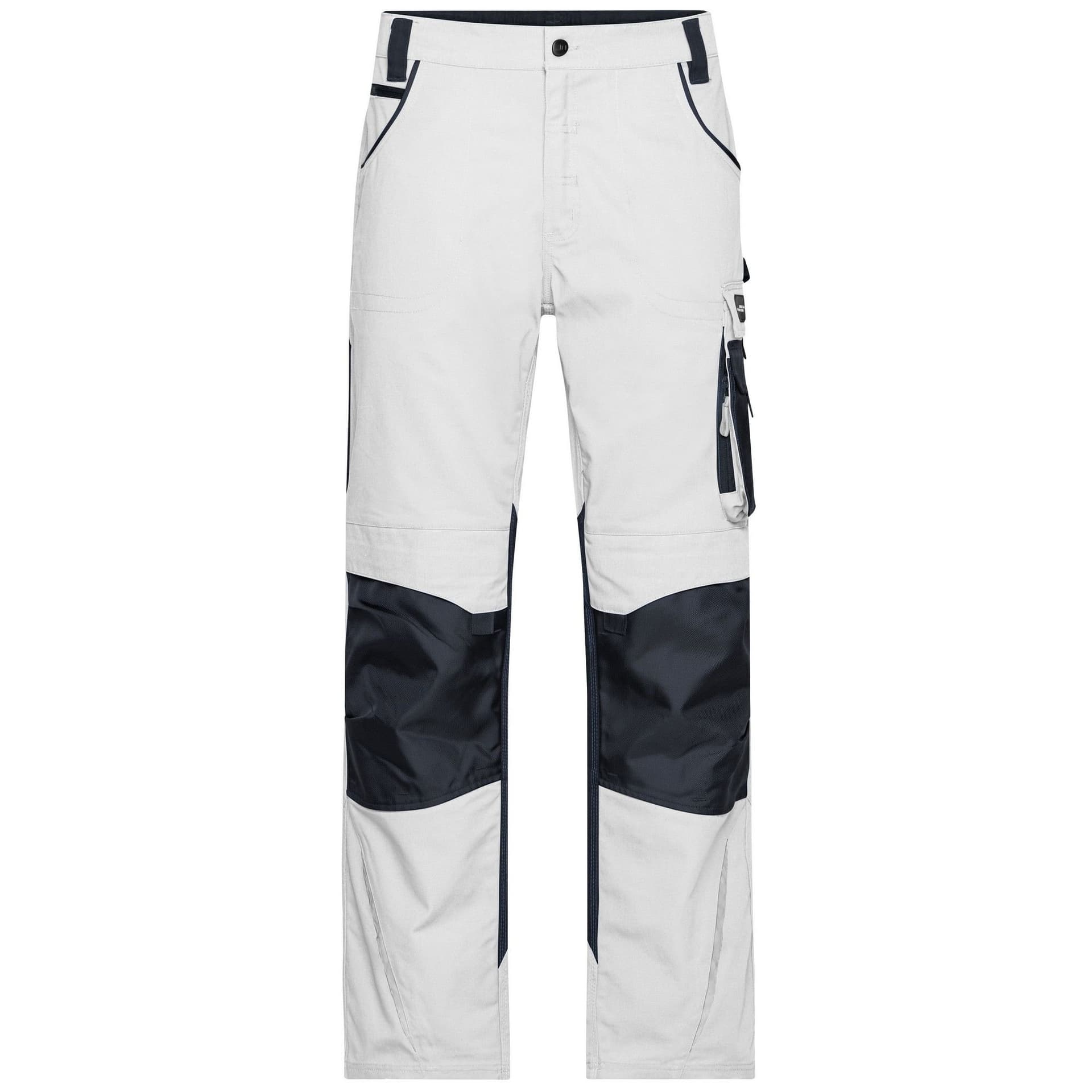James and Nicholson James and Nicholson Men's Work Trousers in Off-White