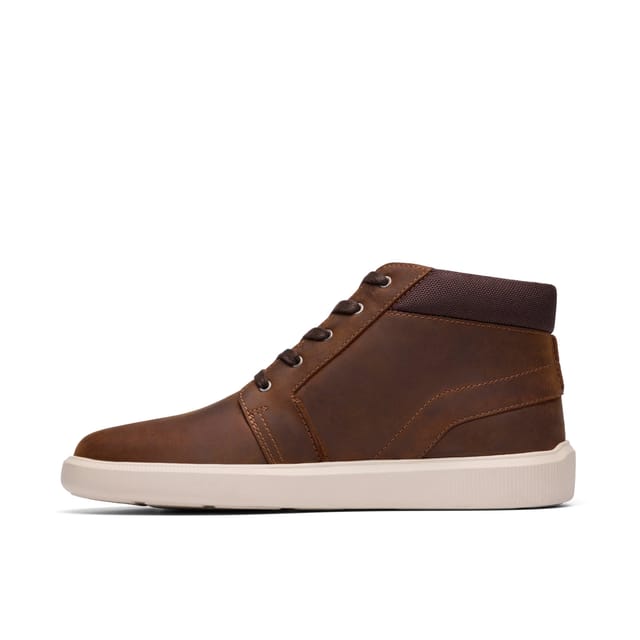 Clarks Clarks Men's Brodin Mid Beeswax Ankle Boots, Lace Up in Brown - 2