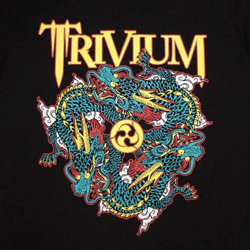 Trivium Trivium Men's Dragon Circle Pit T-Shirt in Black - 2
