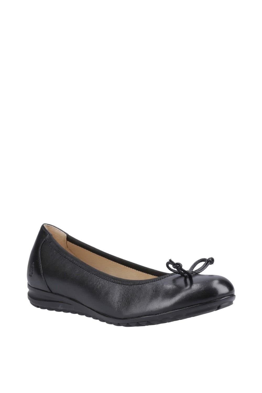 Hush Puppies Hush Puppies Women's Lucille Bow Ballerina in Black