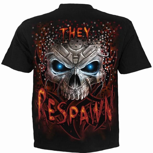 Spiral Spiral Men's RESPAWN - T-Shirt Black - 2