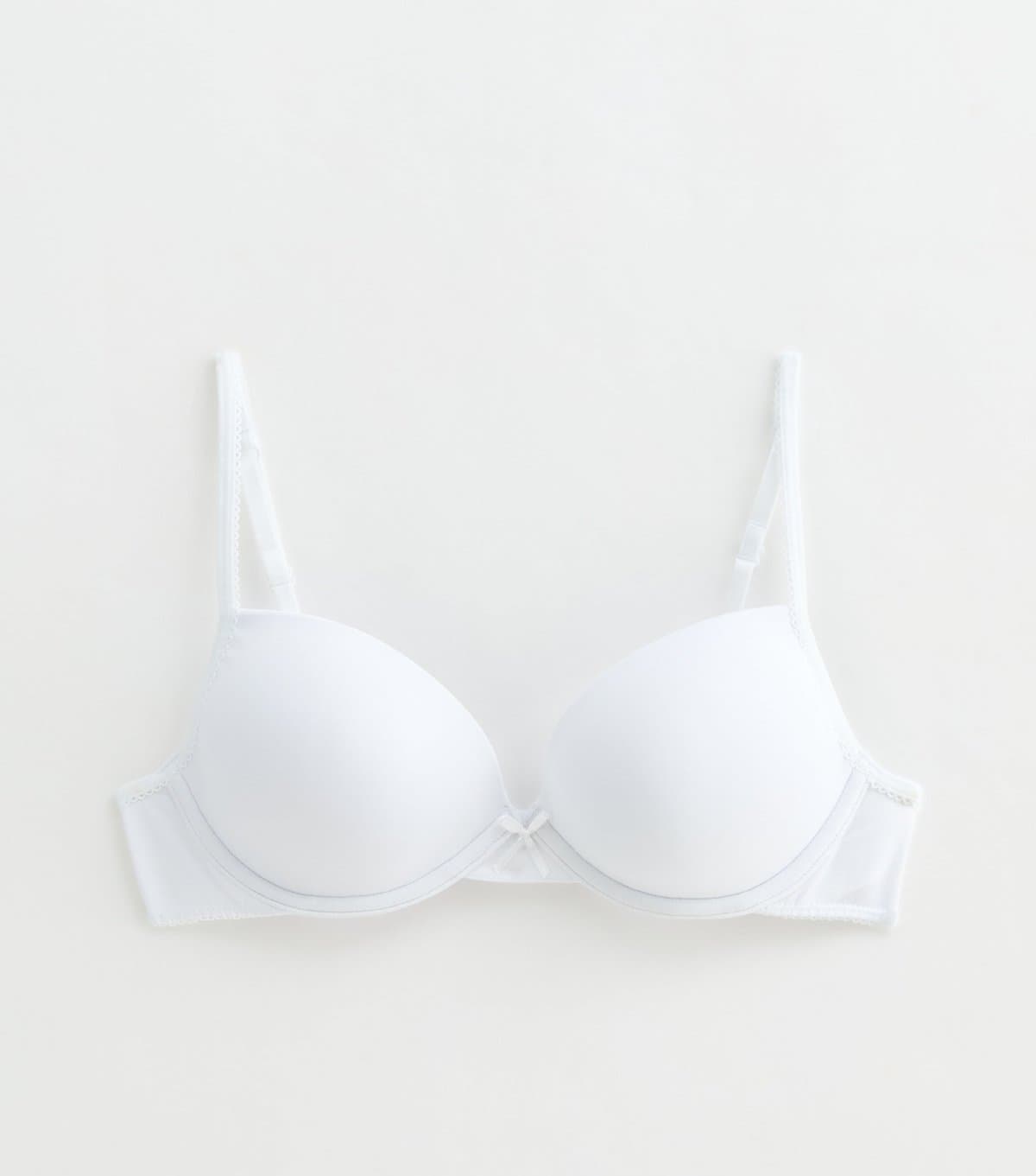 New Look Girls' White Underwired T-Shirt Bra New Look