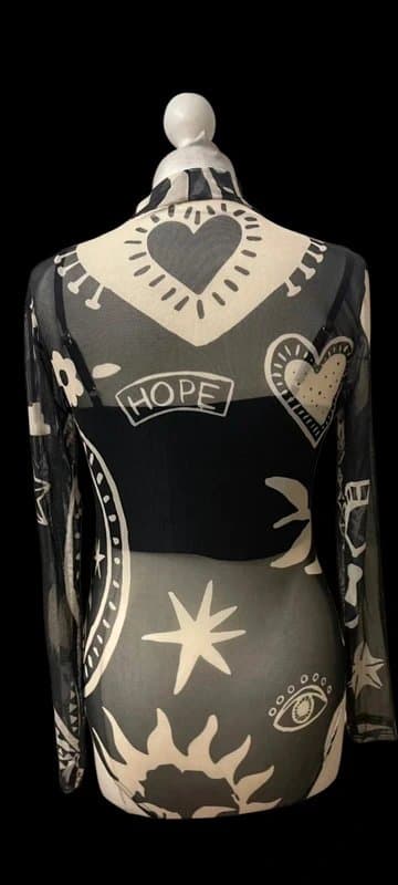 Never Fully Dressed Midnight Romance Mesh Bodysuit Never
Fully Dressed size 12