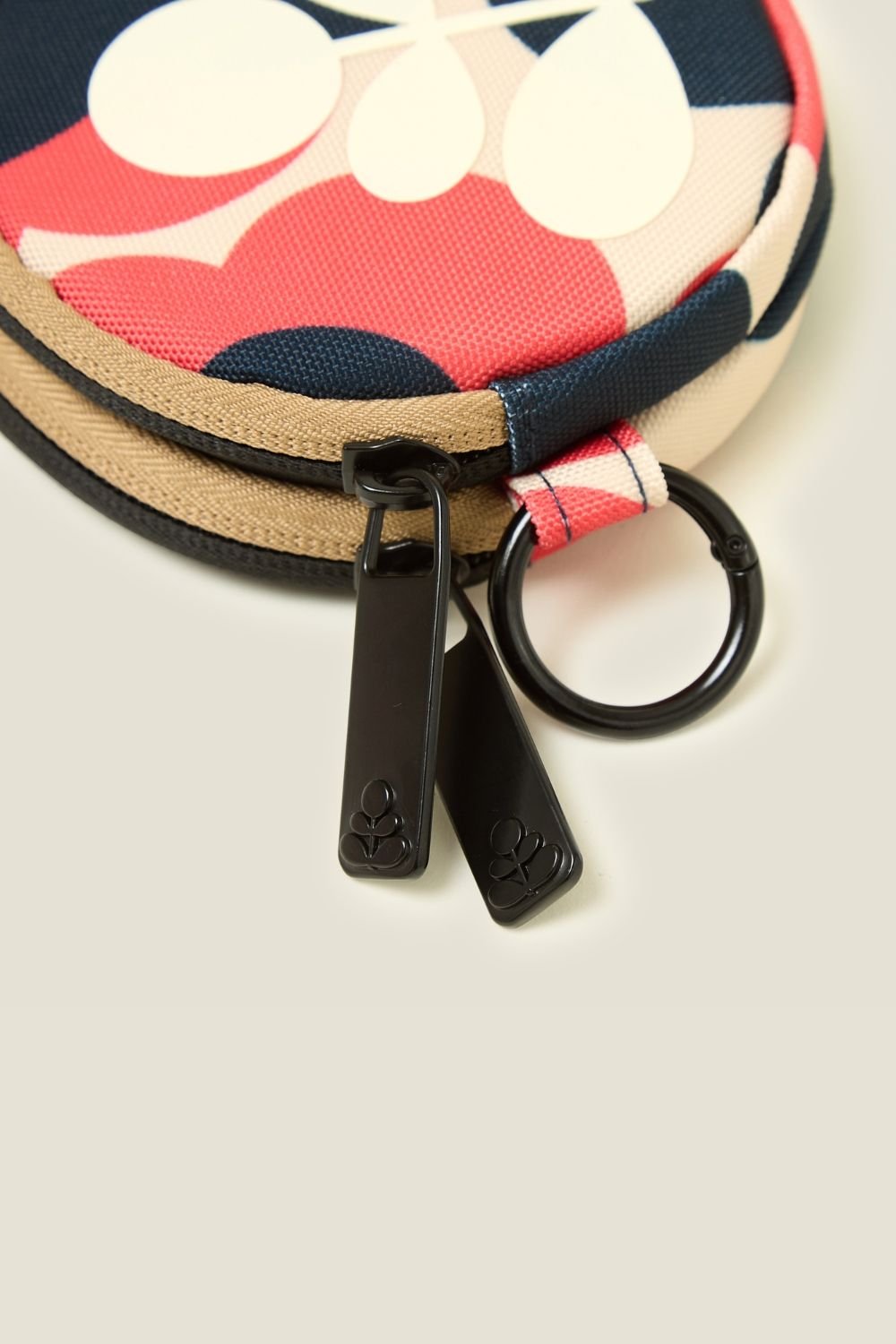 Orla Kiely Orla Kiely Women's Pi Coin Purse - Floating Flower Navy Red - 3