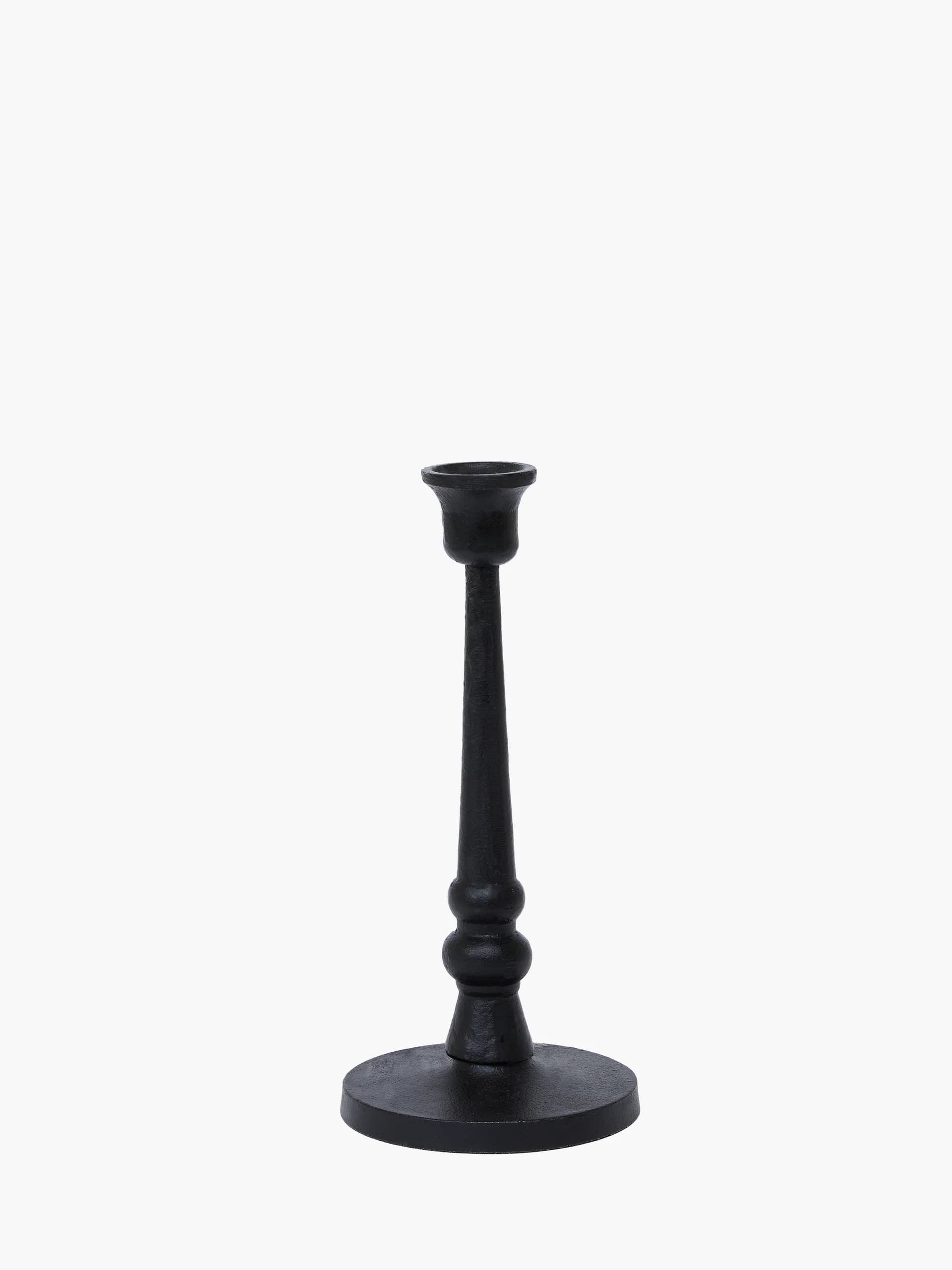 French Connection Kala Candle Holder Black