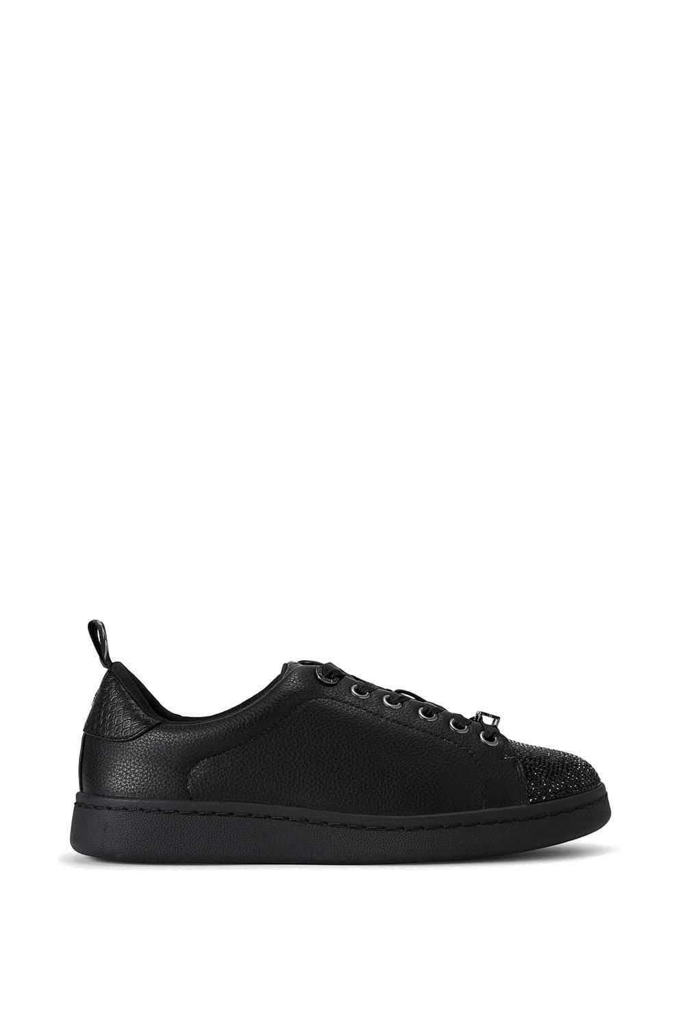 KG Kurt Geiger KG Kurt Geiger Women's 'Liza Lace Up Gem' Trainers in Black