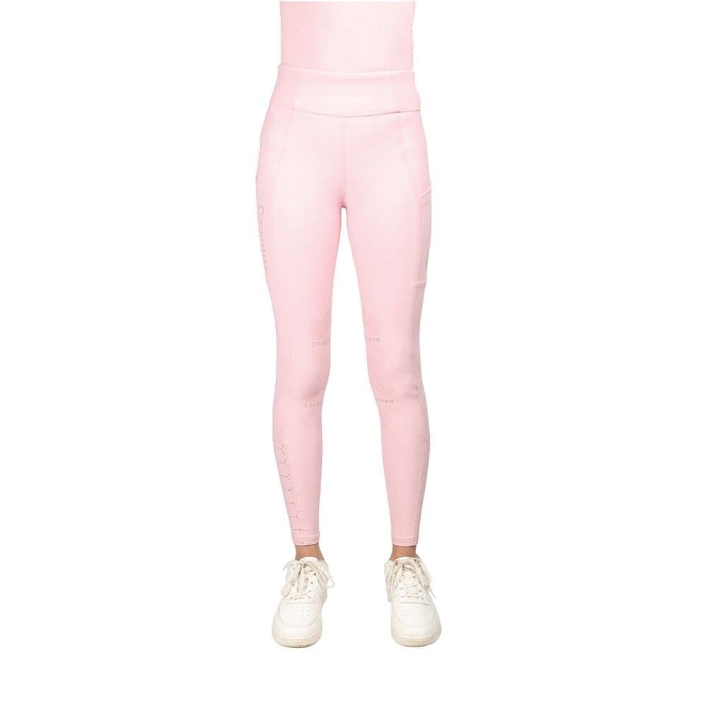 Coldstream Coldstream Women's Cranshaws Horse Riding Tights in Baby Pink