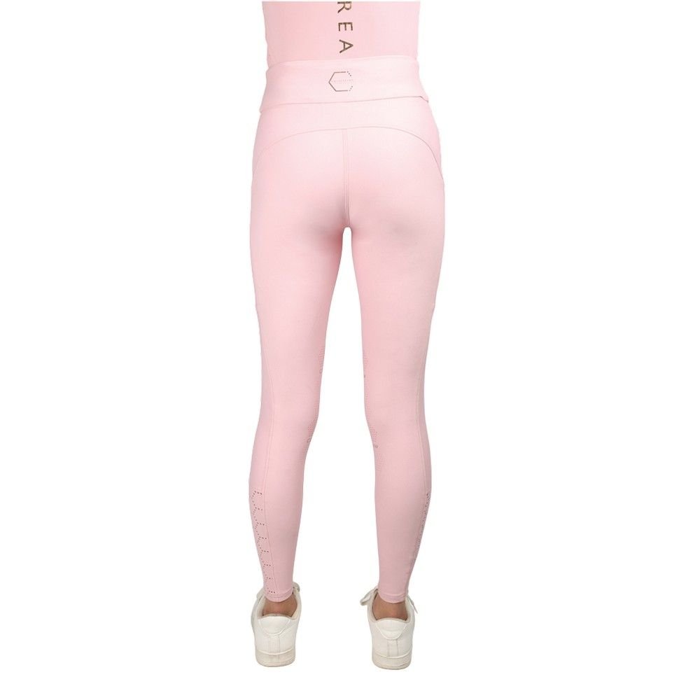 Coldstream Coldstream Women's Cranshaws Horse Riding Tights in Baby Pink - 2