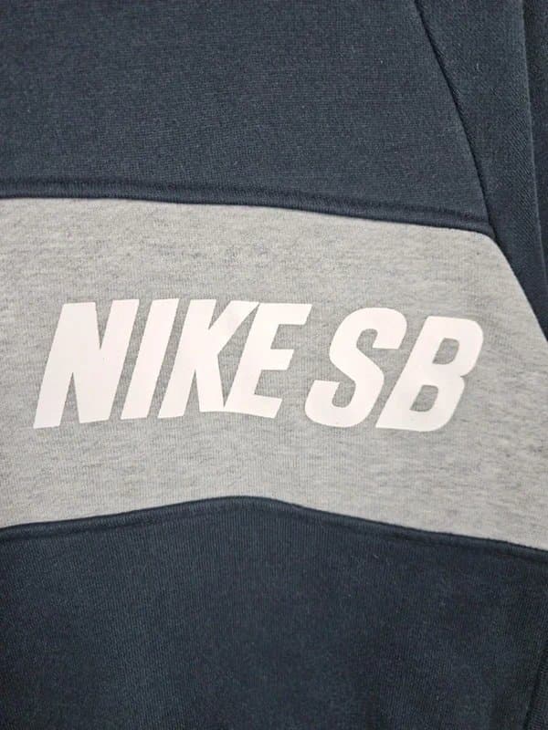 Nike SB Nike SB - Colour Block Crewneck Sweatshirt - Black / Grey - Skatewear - L