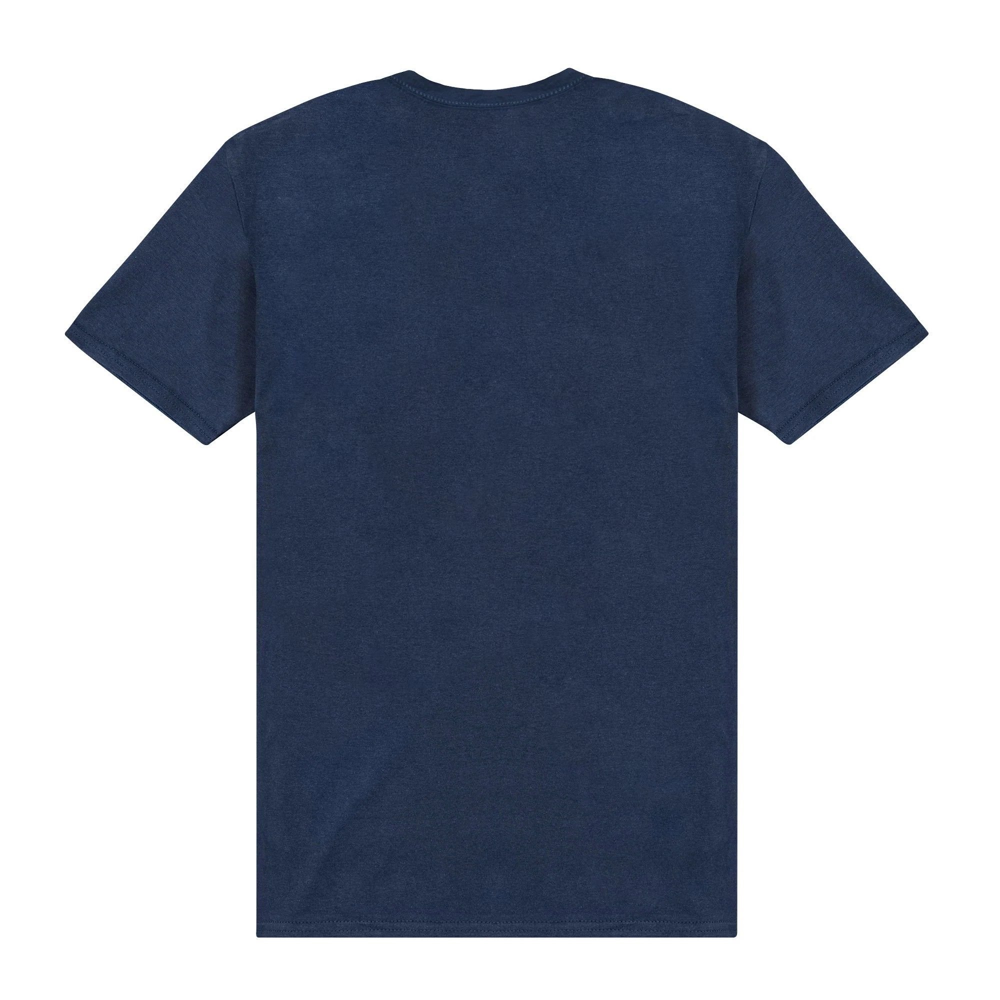 Skateboard! Skateboard! Men's Magazine Static T-Shirt in Navy - 2