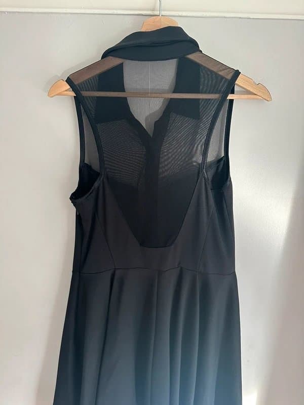 ASOS Black asos skater style dress