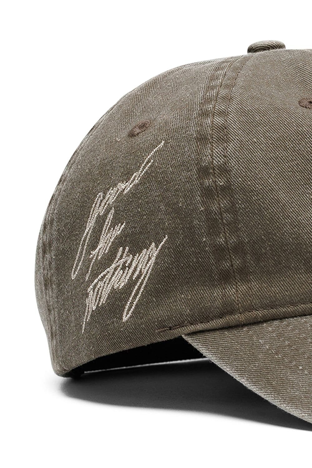 Good For Nothing Good For Nothing Men's Monogram Washed Cotton Cap in Fawn - 4