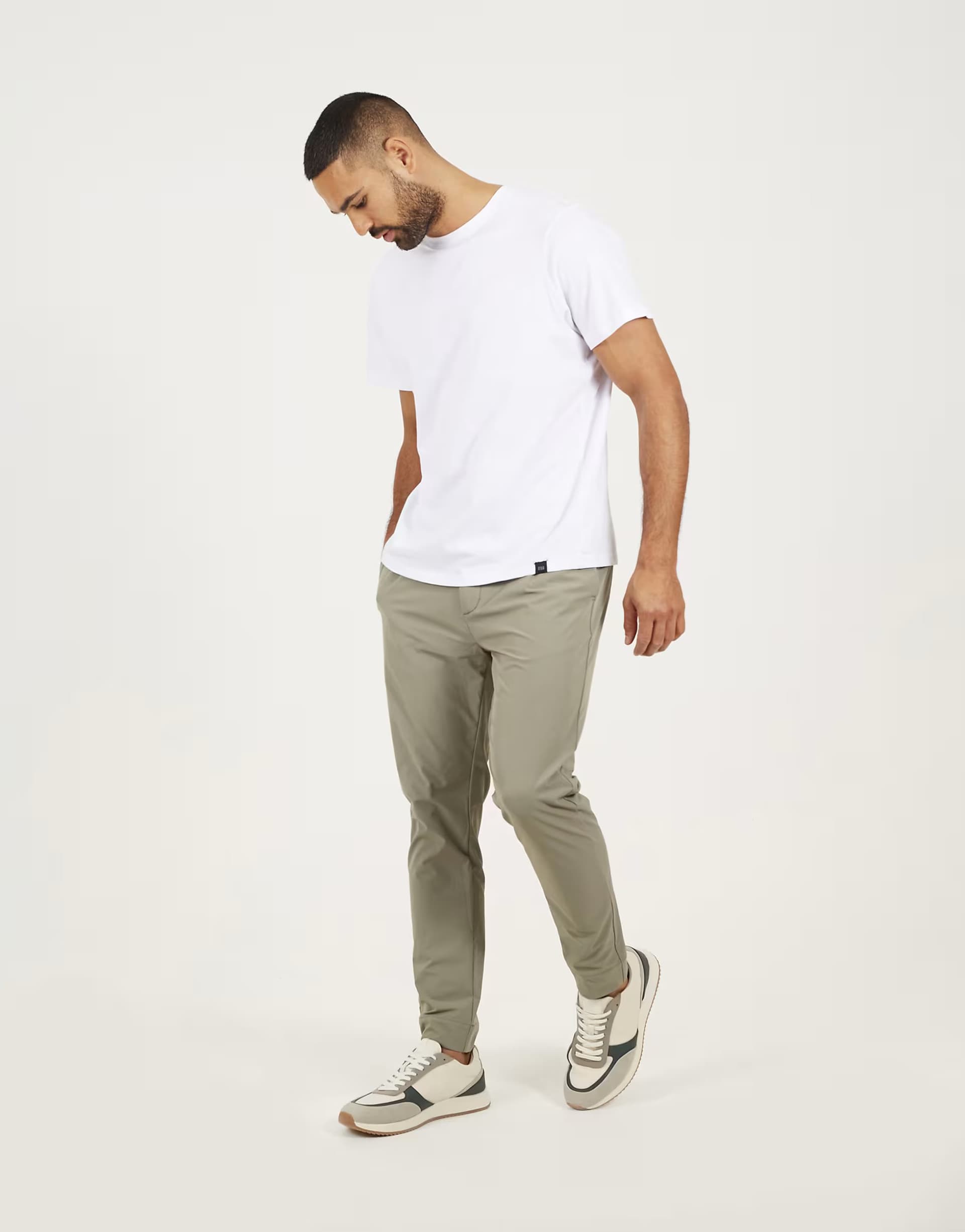 ASOS ASOS Brave Soul Pale Green Chino Trousers